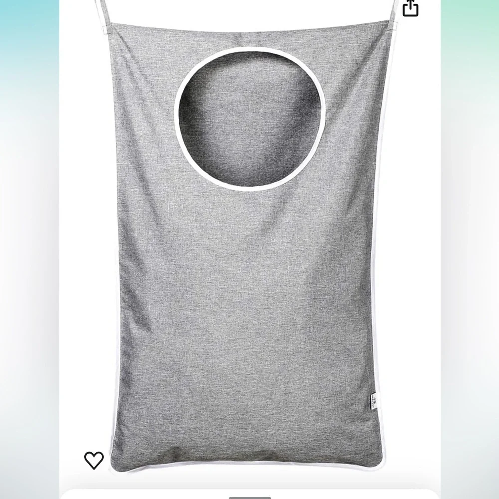 Space saving laundry bag